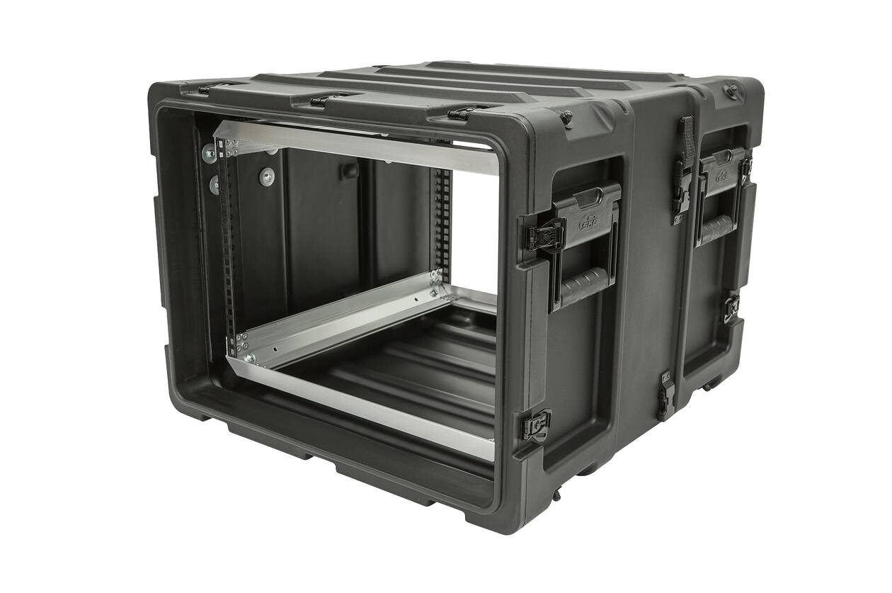 SKB - 3RS Series - Rack Anti-Choc Non-Amovible 7U - Noir - 20 pouces de profondeur