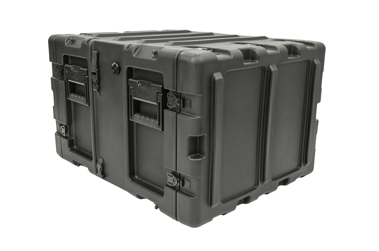 SKB - 3RS Series - Rack Anti-Choc Non-Amovible 7U - Noir - 20 pouces de profondeur