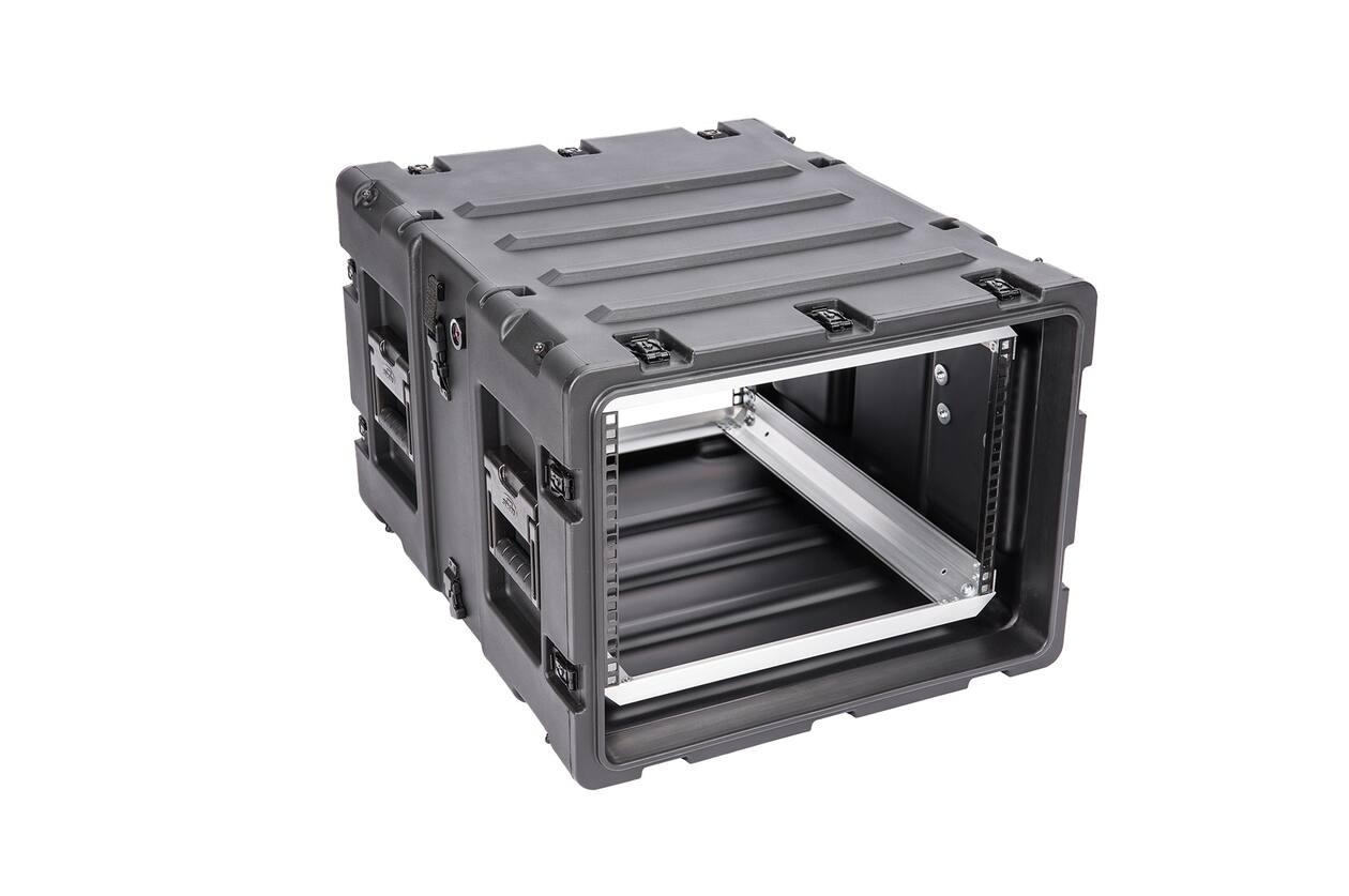 SKB - 3RS Series - Rack Anti-Choc Non-Amovible 7U - Noir - 24 pouces de profondeur
