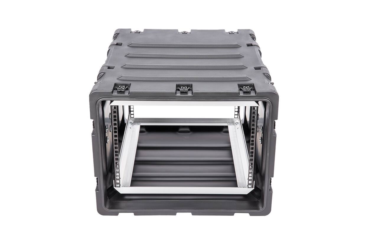 SKB - 3RS Series - Rack Anti-Choc Non-Amovible 7U - Noir - 24 pouces de profondeur