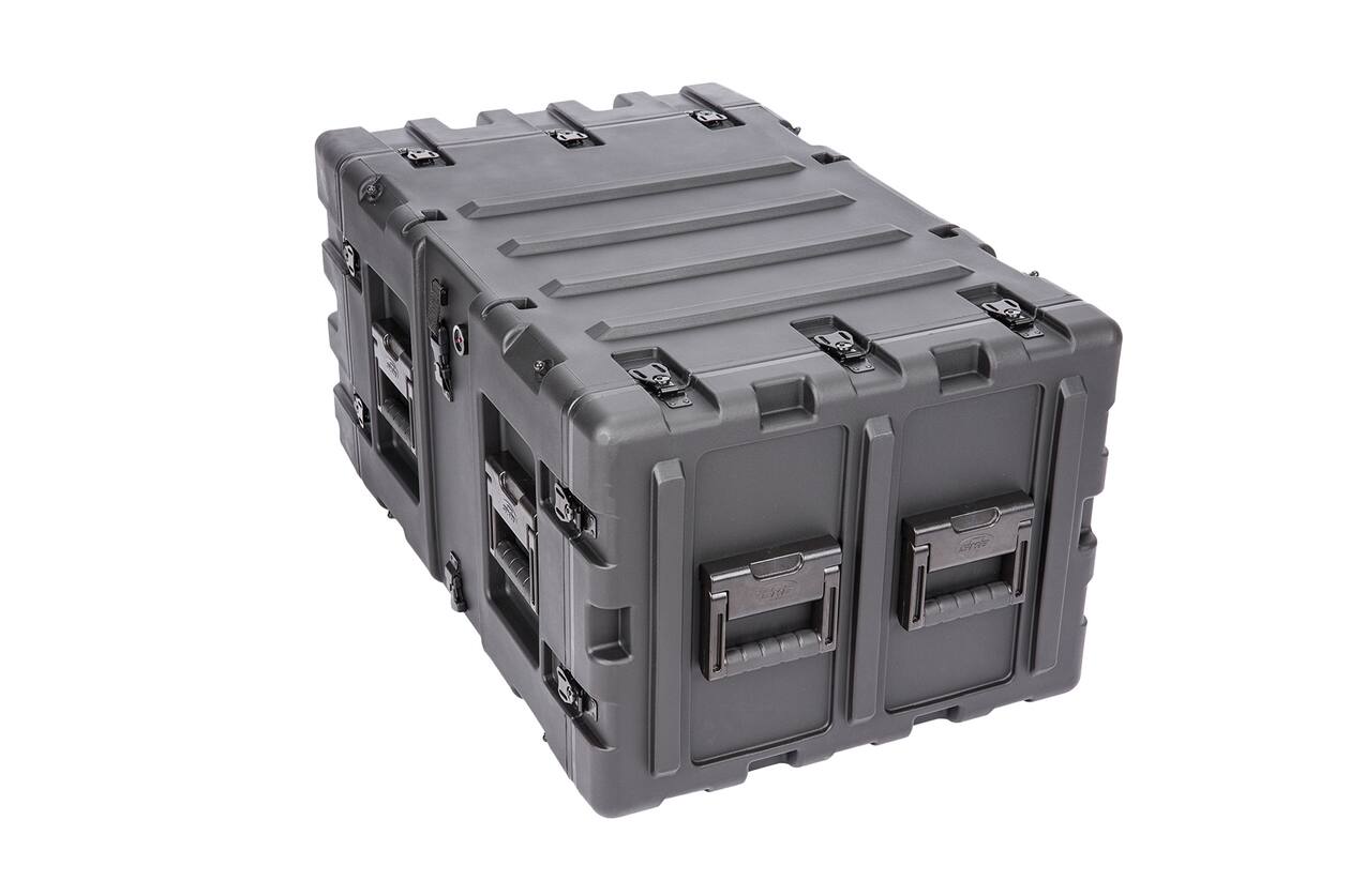 SKB - 3RS Series - Rack Anti-Choc Non-Amovible 7U - Noir - 24 pouces de profondeur