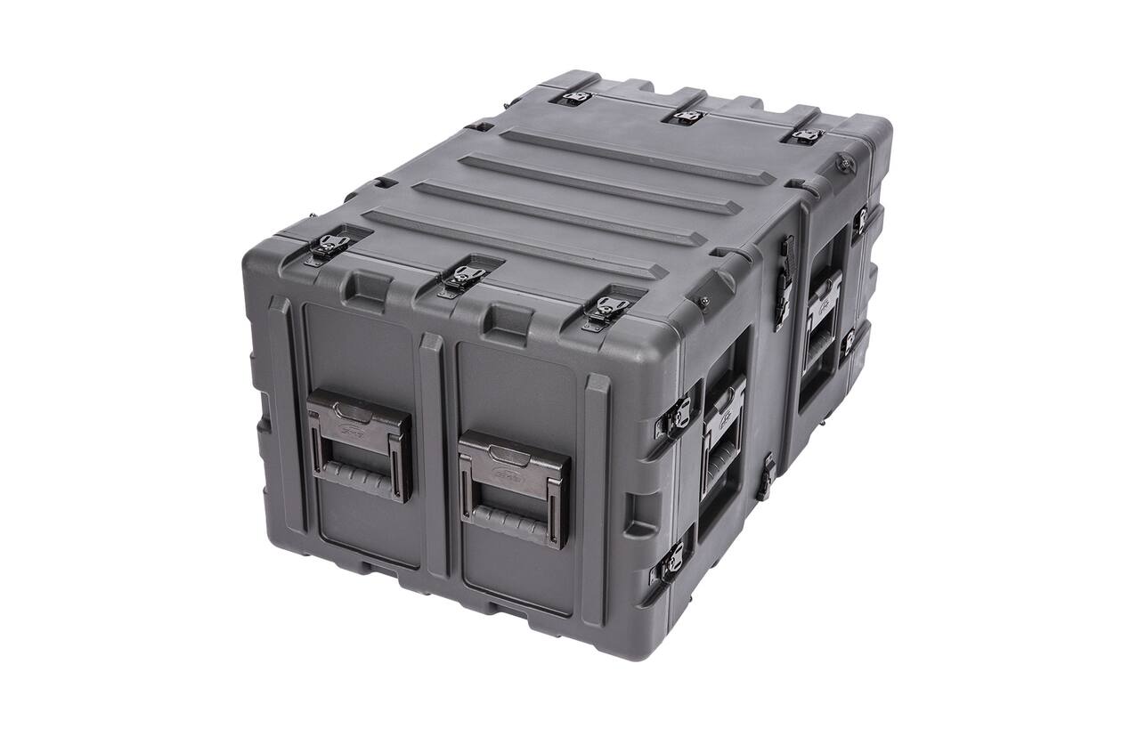 SKB - 3RS Series - Rack Anti-Choc Non-Amovible 7U - Noir - 24 pouces de profondeur