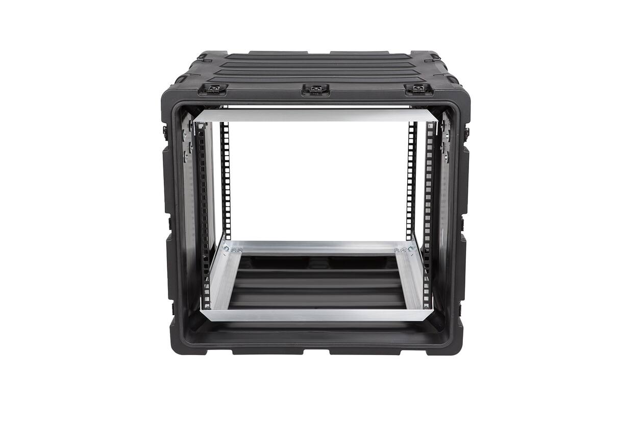 SKB - 3RS Series - Rack Anti-Choc Non-Amovible 9U - Noir - 20 pouces de profondeur