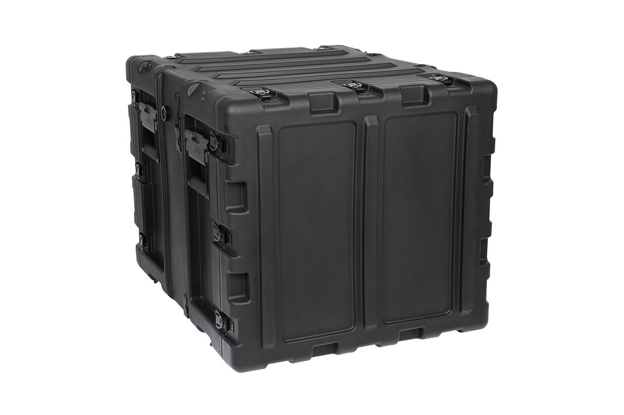 SKB - 3RS Series - Rack Anti-Choc Non-Amovible 9U - Noir - 20 pouces de profondeur