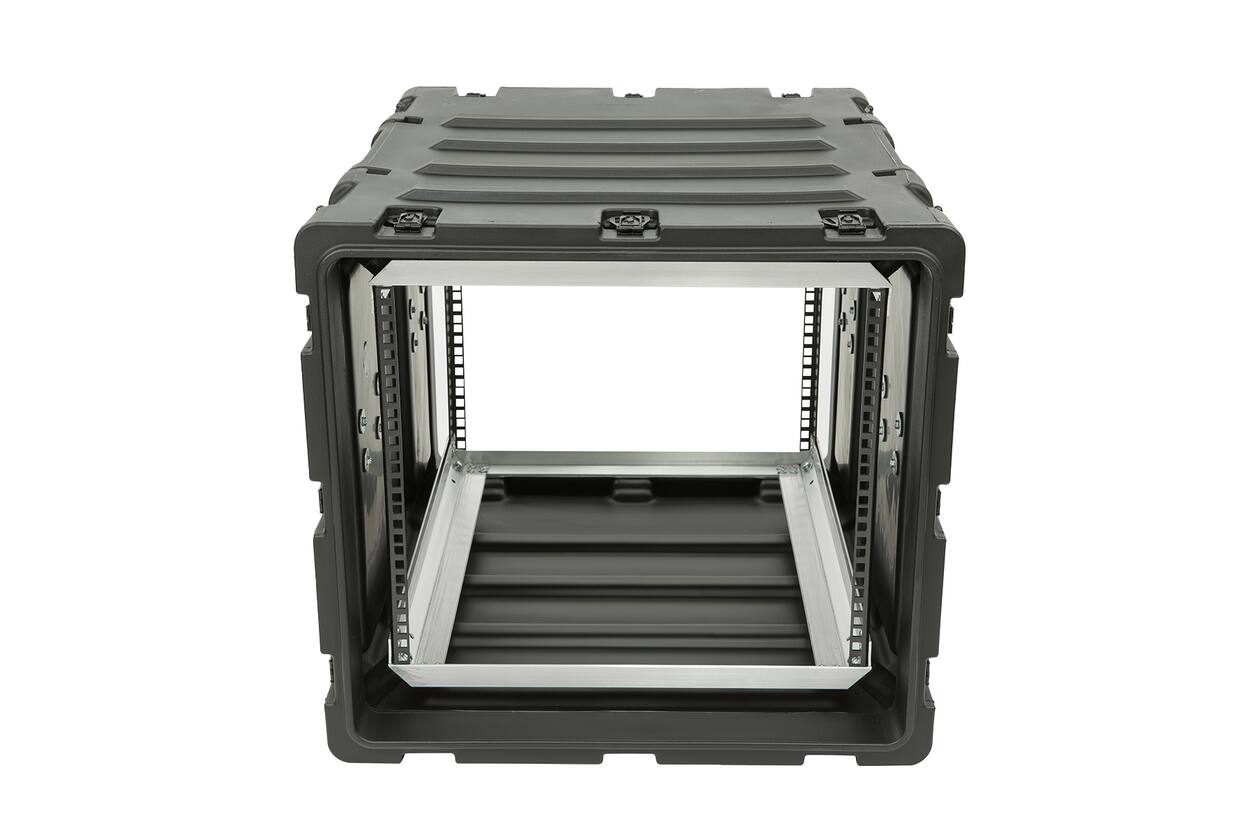 SKB - 3RS Series - Rack Anti-Choc Non-Amovible 9U - Noir - 24 pouces de profondeur