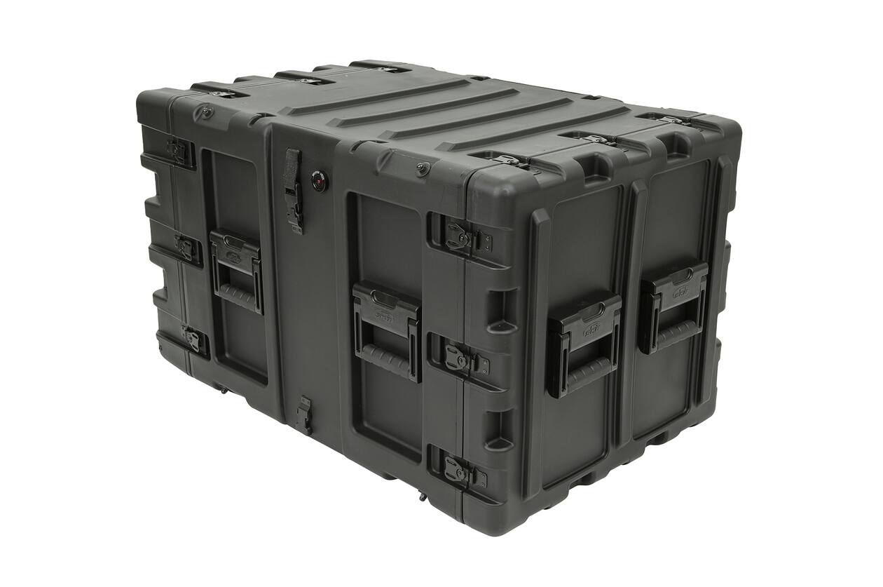 SKB - 3RS Series - Rack Anti-Choc Non-Amovible 9U - Noir - 24 pouces de profondeur