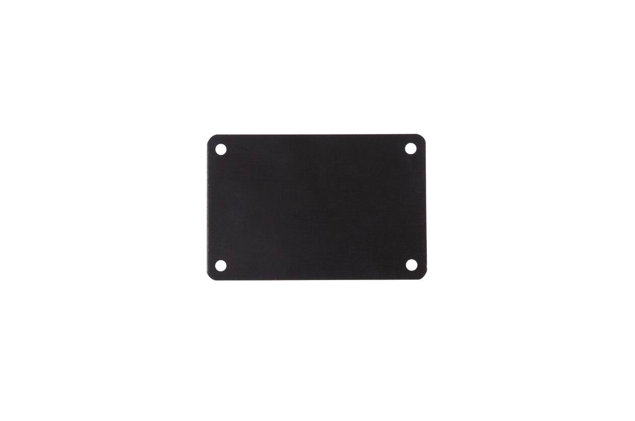 SKB - Accessoires - Plaque d'étiquette métallique - 5 x 8 cm