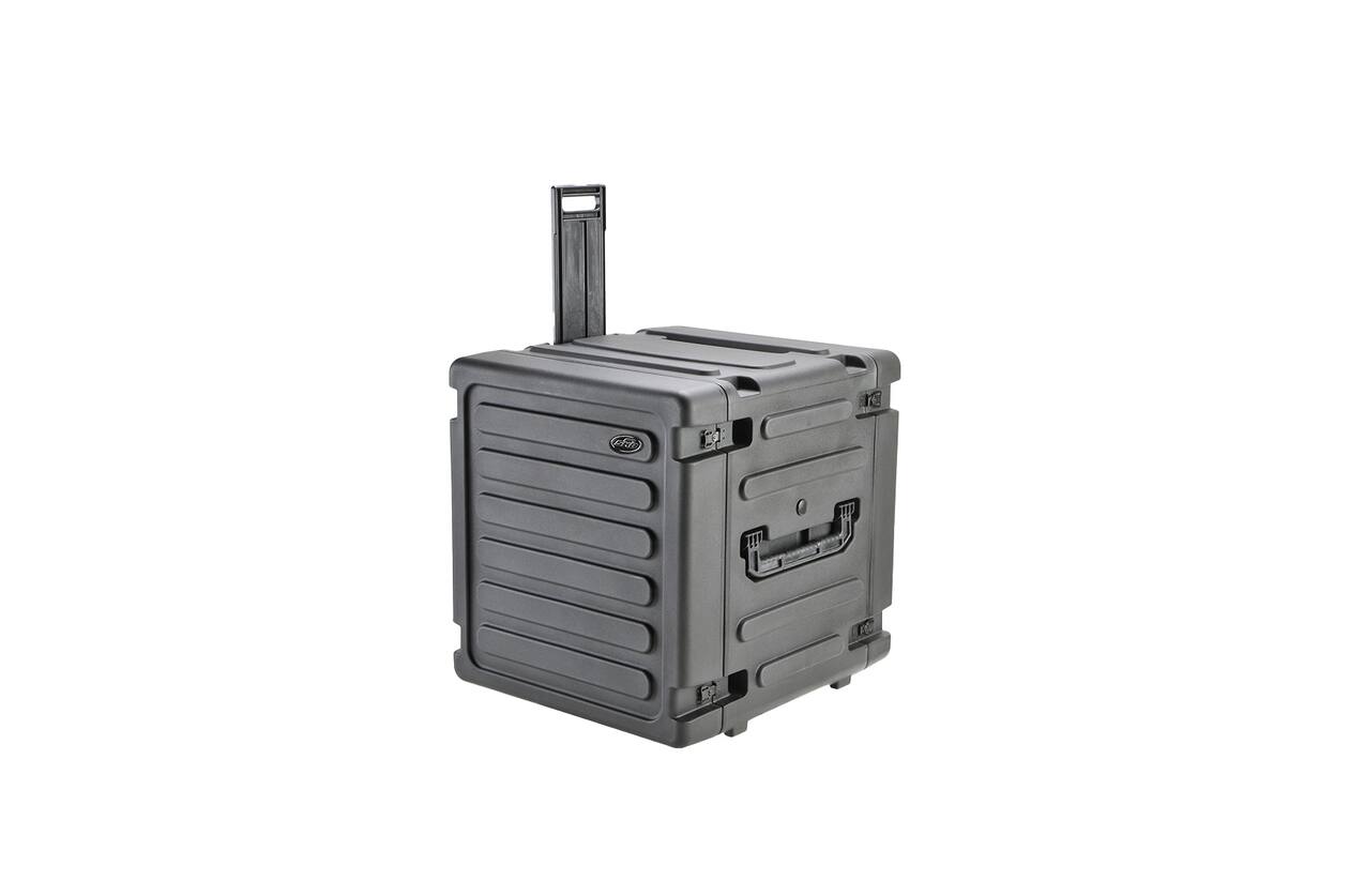 SKB - rSeries - Rack Anti-Choc 12U à Roulettes - Noir - 20 pouces de profondeur - avec Roulettes