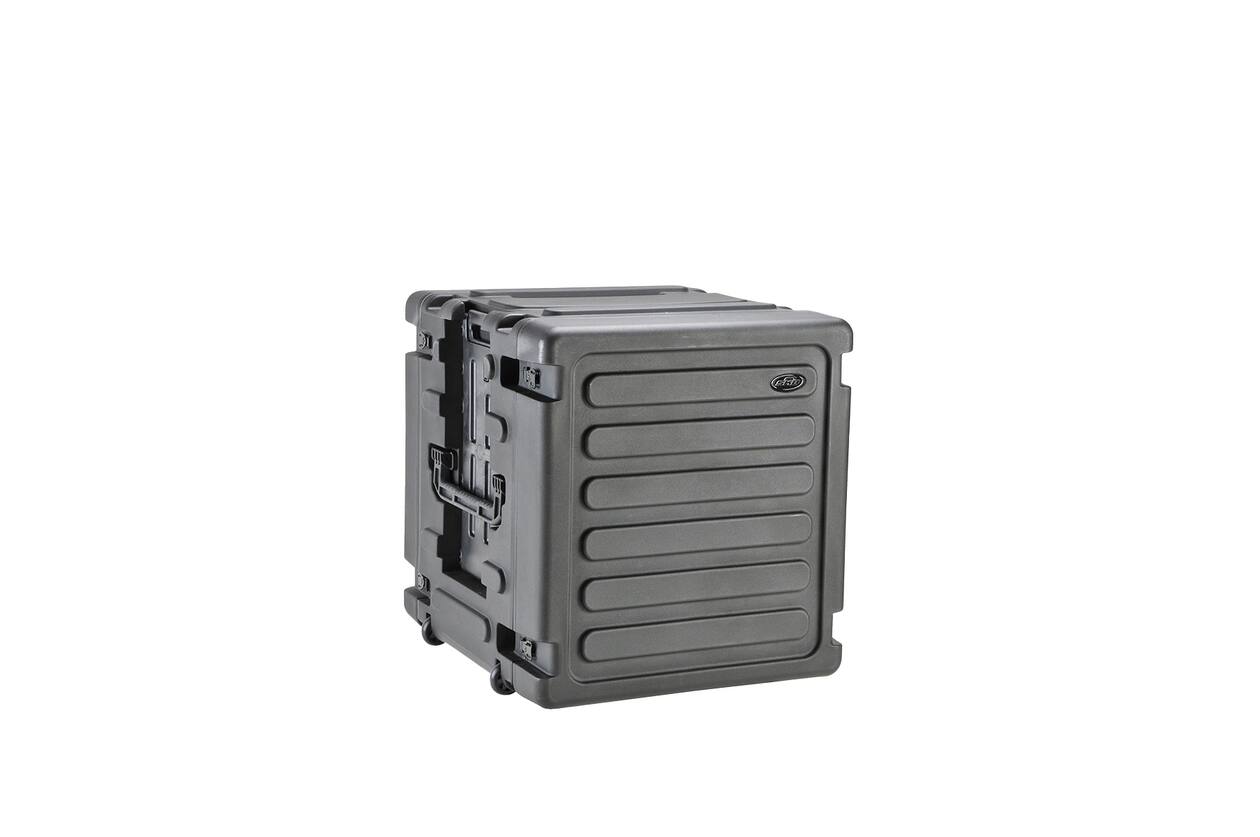 SKB - rSeries - Rack Anti-Choc 12U à Roulettes - Noir - 20 pouces de profondeur - avec Roulettes