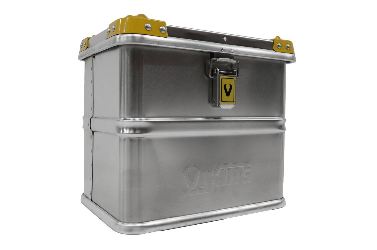 Viking - Boîte en aluminium 001 - 350 x 250 x 310 mm