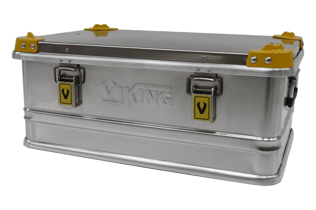 Viking - Boîte en aluminium 003 - 550 x 350 x 220 mm