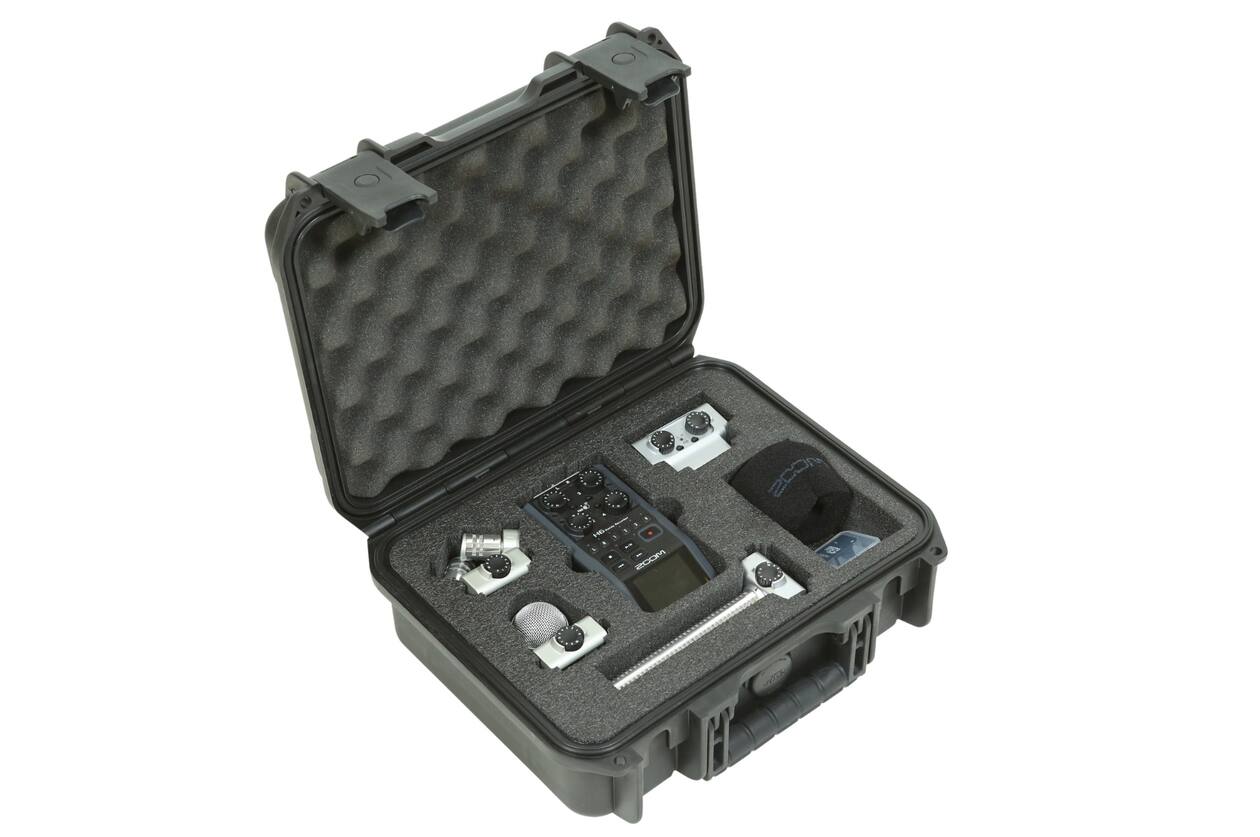 SKB - iSeries 1209-4 - Valise Étanche - Compartiment Kit Enregistreur Zoom H6 Broadcast