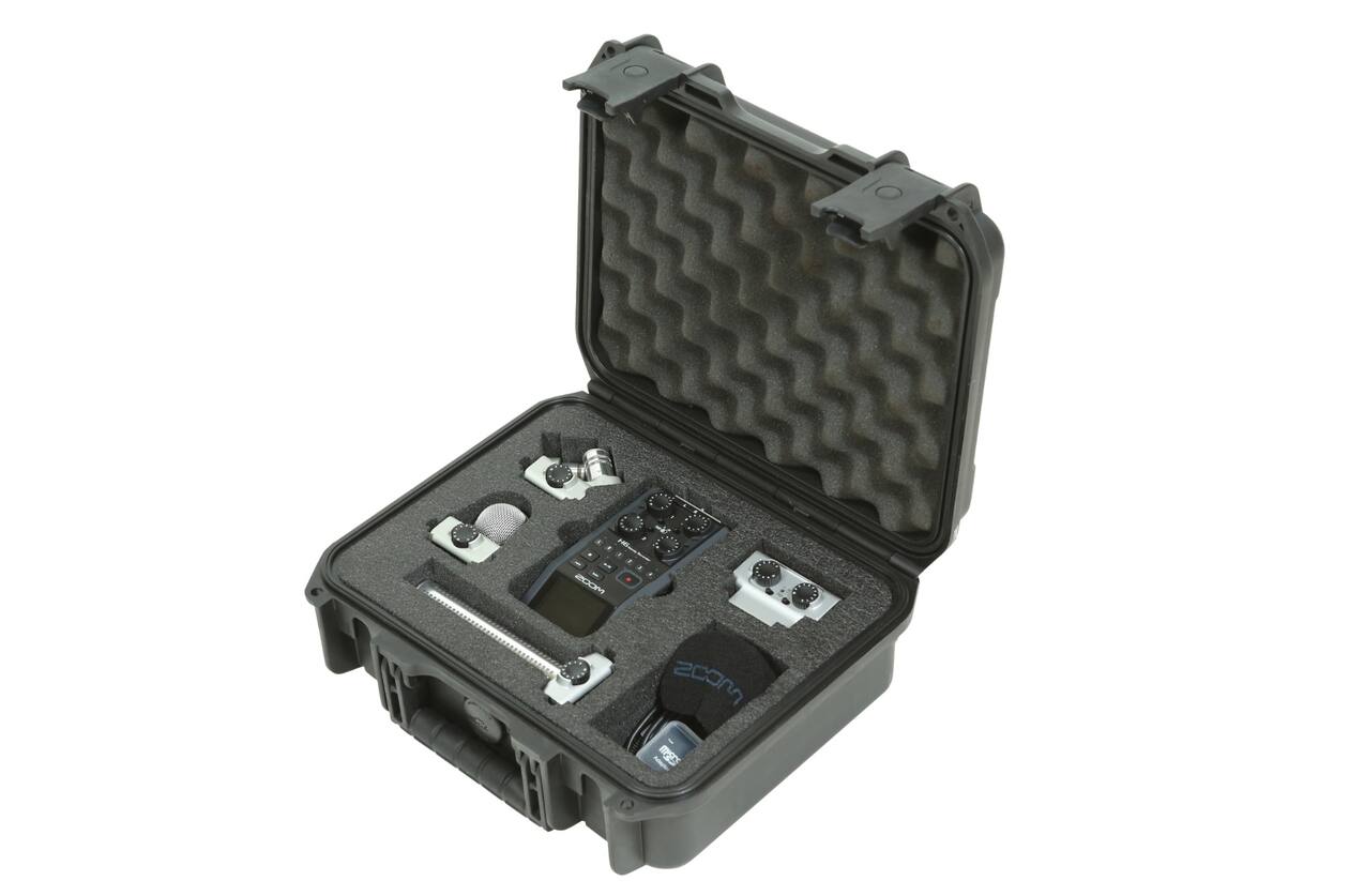 SKB - iSeries 1209-4 - Valise Étanche - Compartiment Kit Enregistreur Zoom H6 Broadcast
