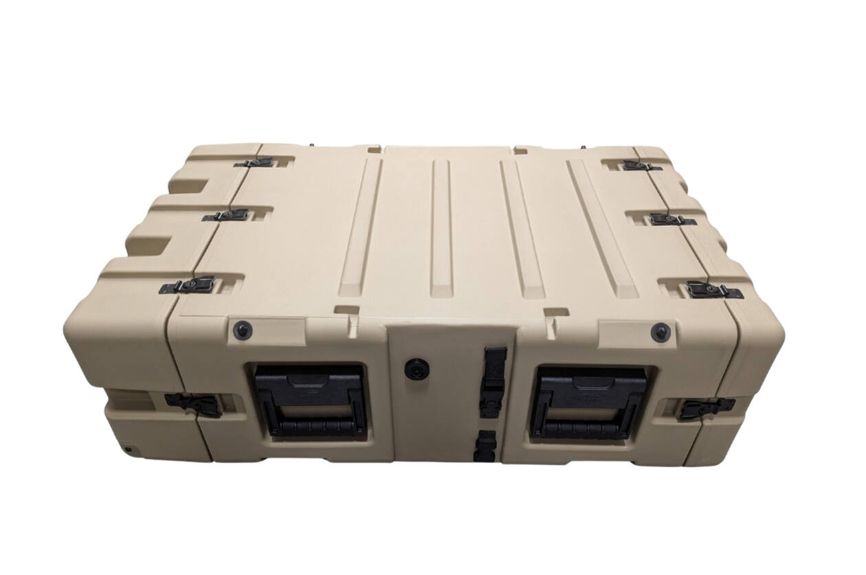 SKB - 3RR Series - Rack Anti-Choc Amovible 3U - Beige - 24 pouces de profondeur