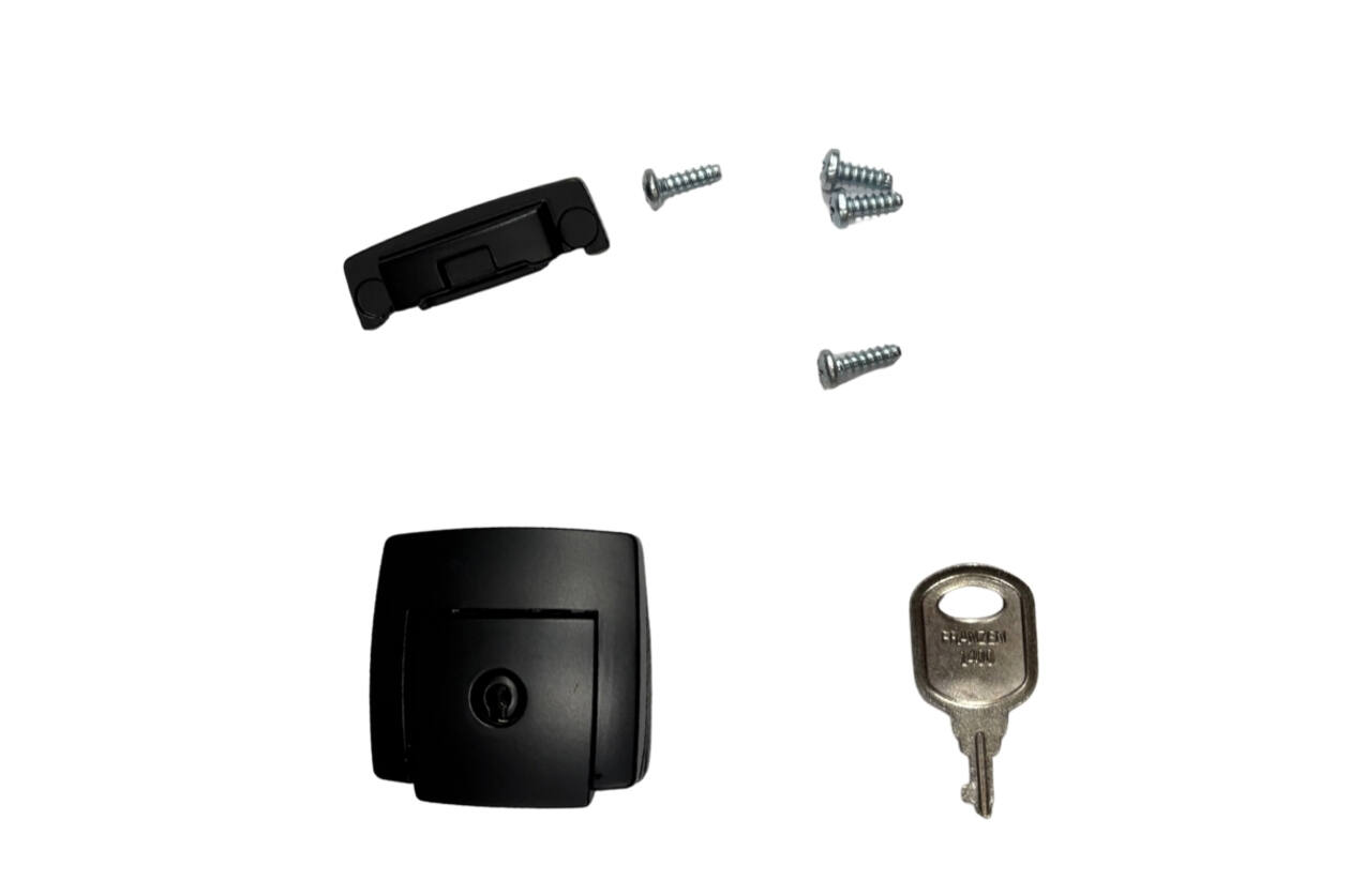 SKB – Accessoires – Ensemble de loquets à boucle noirs