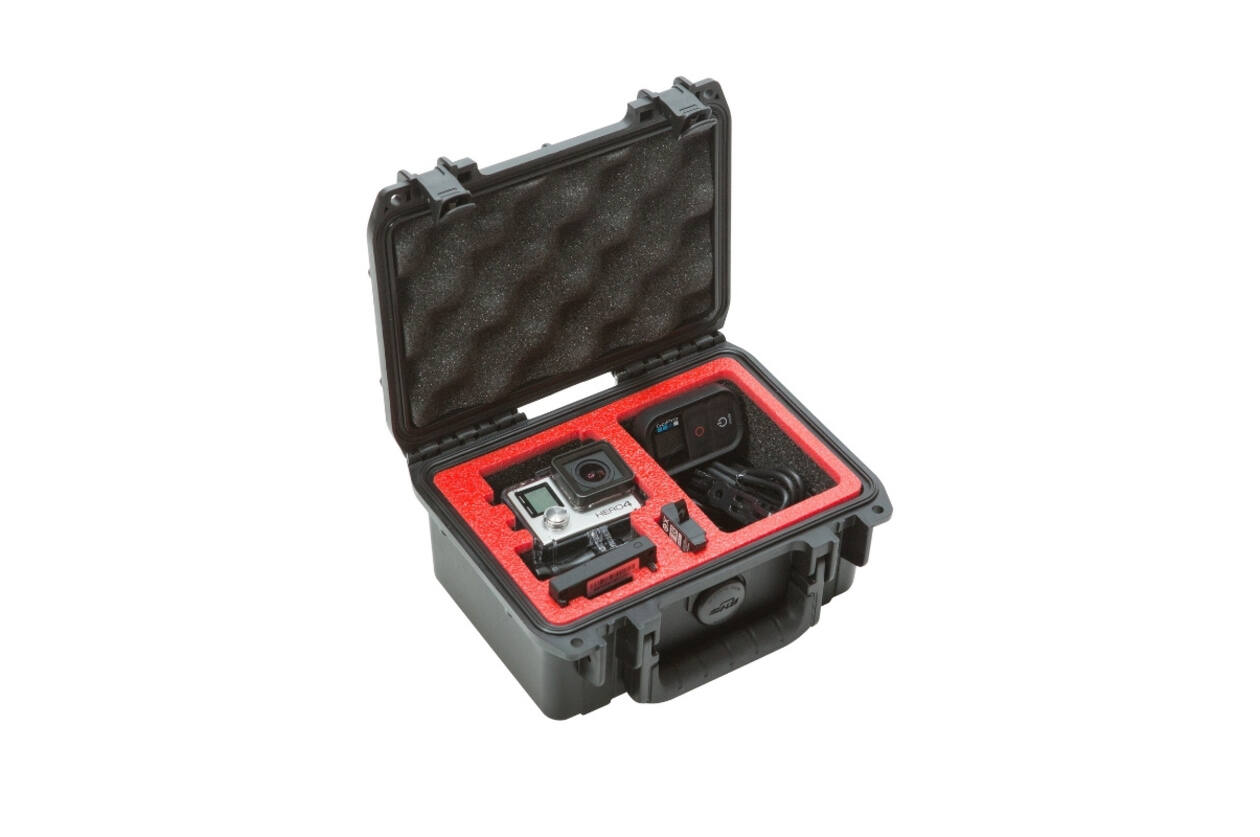 SKB - iSeries 0705-3 - Valise Étanche - Noire - Compartiment GoPro