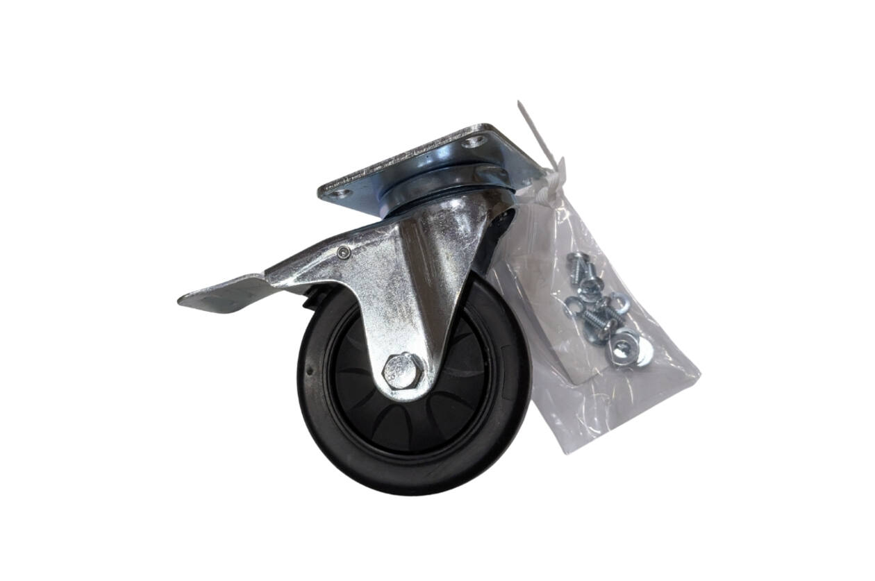 SKB – Accessoires – Roue de 10 cm avec frein dans boîtier en métal