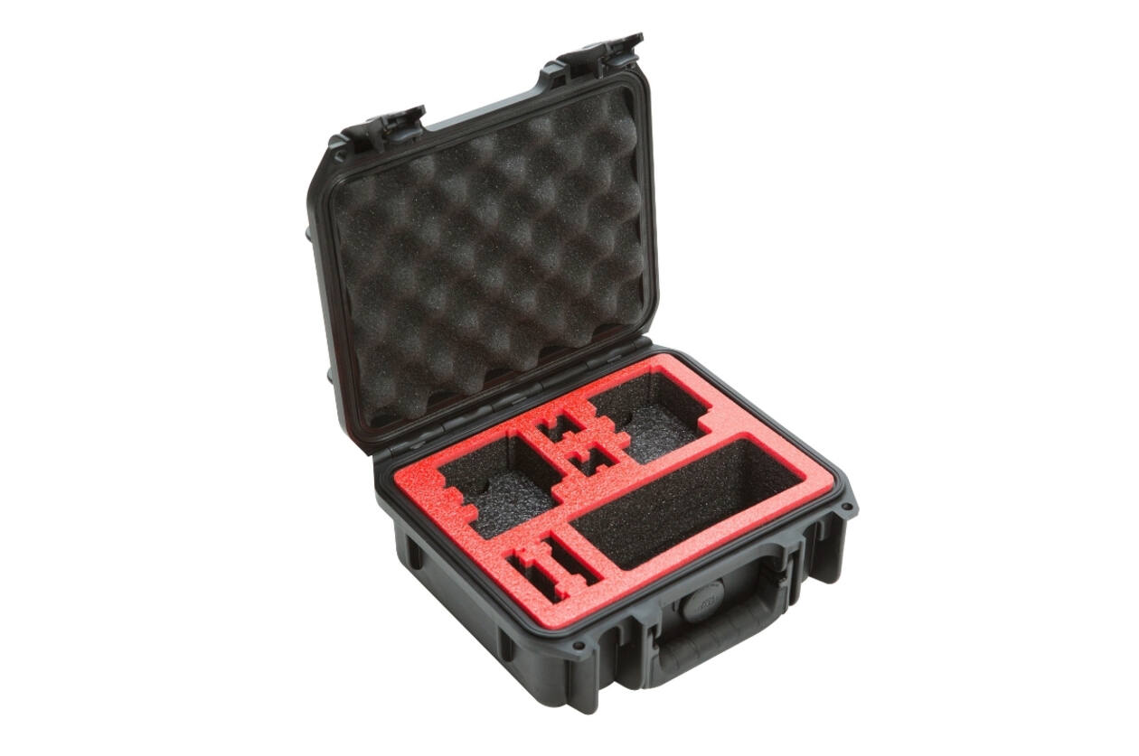 SKB - iSeries - Valise étanche - Noir - Double insert pour GoPro