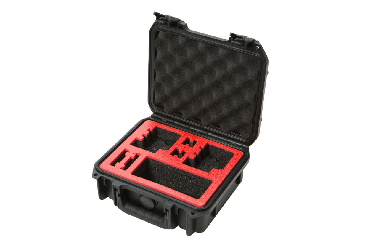 SKB - iSeries - Valise étanche - Noir - Double insert pour GoPro