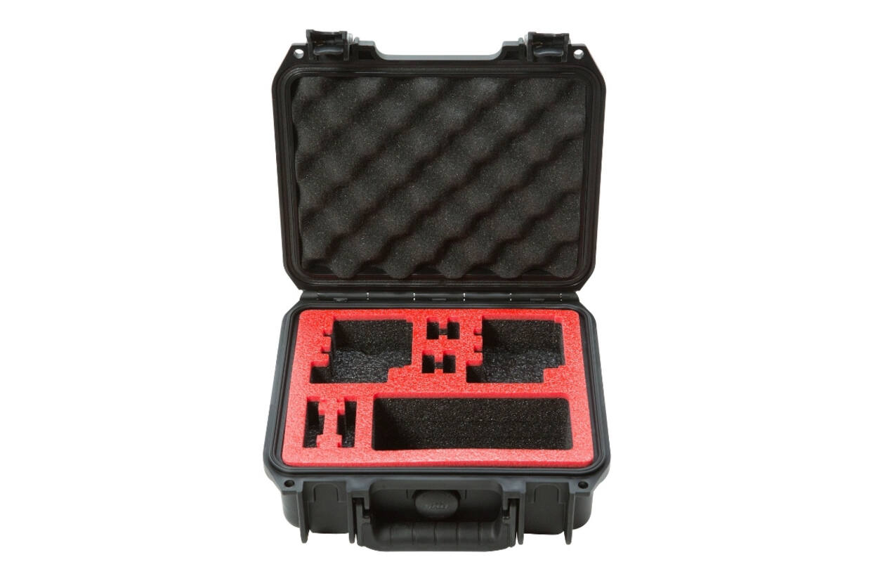 SKB - iSeries - Valise étanche - Noir - Double insert pour GoPro