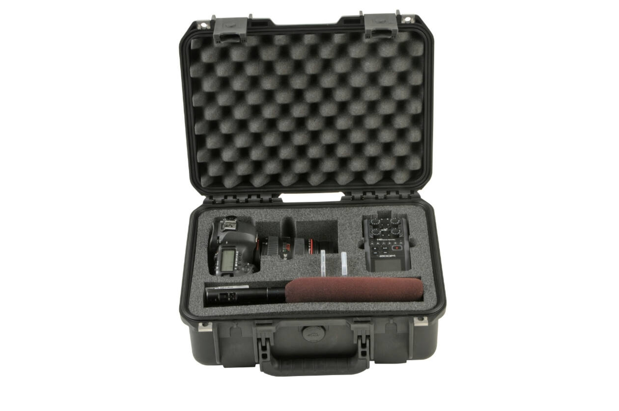 SKB - iSeries - Valise étanche - Noir - Insert pour enregistreur DSLR