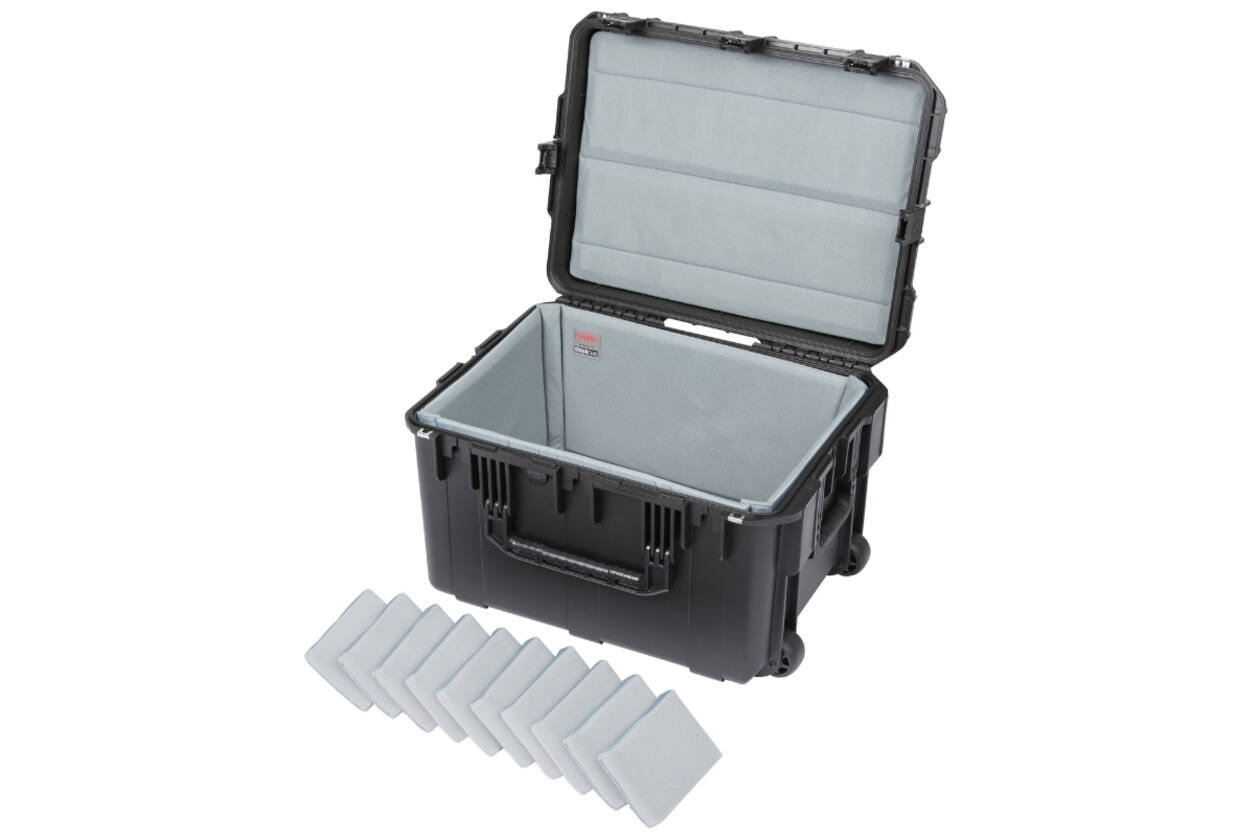SKB - iSeries 2317-14 - Valise étanche - Noire - avec roulettes - Intérieur rembourré