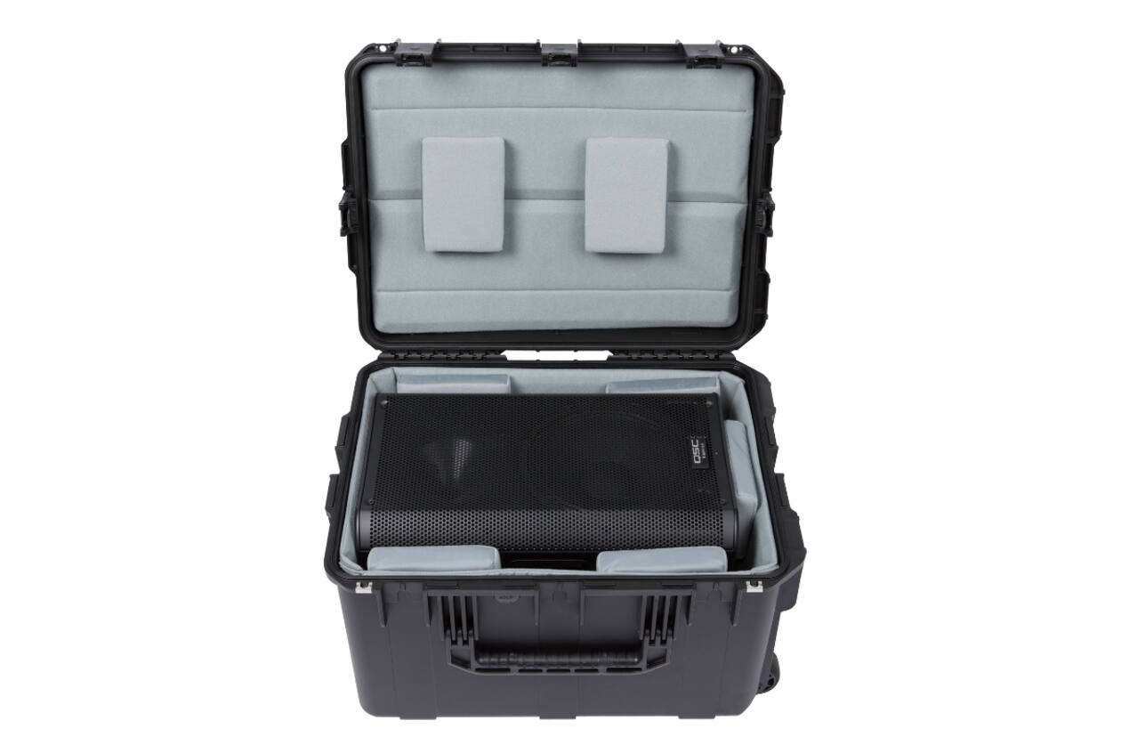 SKB - iSeries 2317-14 - Valise étanche - Noire - avec roulettes - Intérieur rembourré