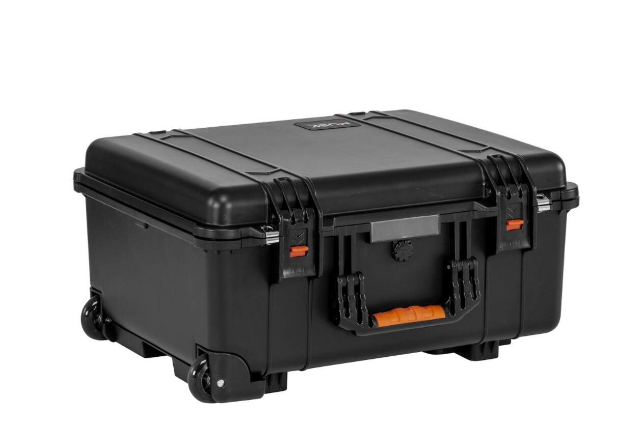 HUSK - H-5239-23 - Grande Valise Robuste - Panneaux, Matériel A/V et Électronique Tactique - Vide
