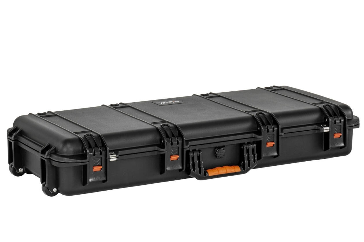 HUSK - H-9134-14 - Valise Robuste Longue et Fine - Panneaux A/V, Trépieds, Outils et Équipement Tactique - Vide