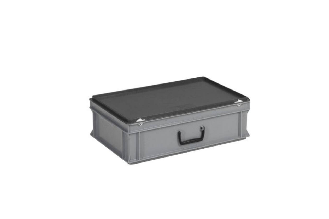 RAKO - Valise en plastique 35-208 - Gris