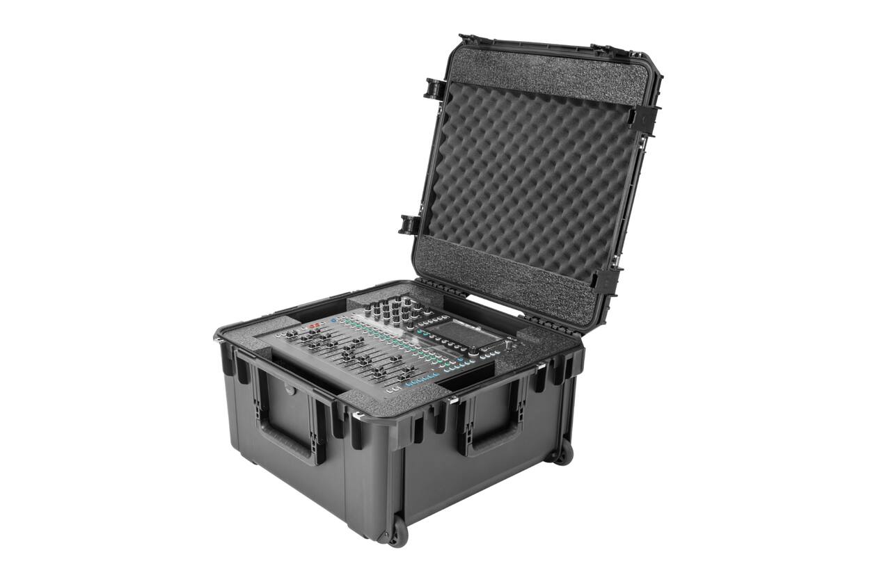 SKB - iSeries 2222-12 - Valise Étanche - Noire - Calage Allen & Heath Qu-5 / Qu-5D