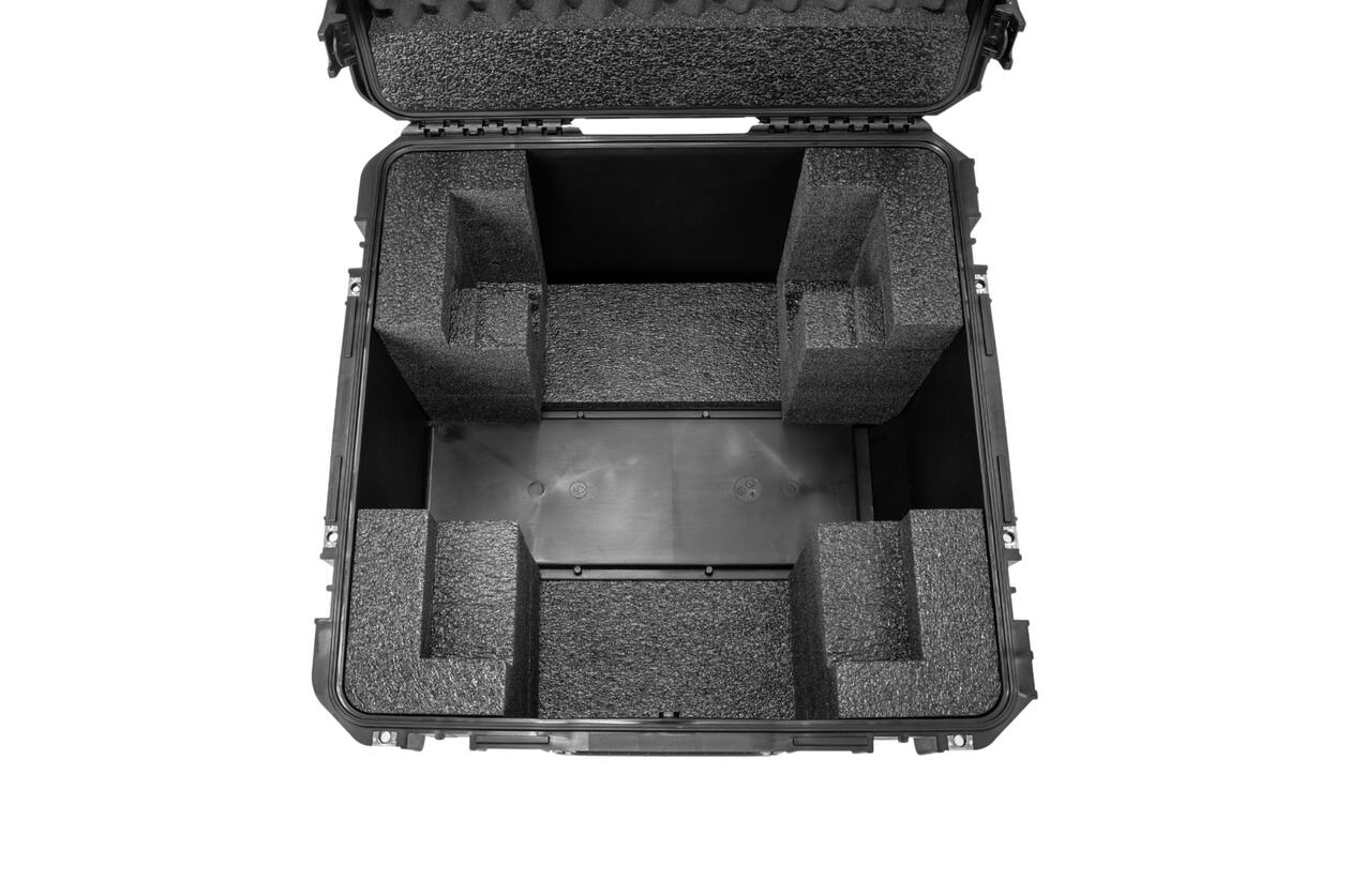 SKB - iSeries 2222-12 - Valise Étanche - Noire - Calage Allen & Heath Qu-5 / Qu-5D