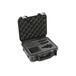 SKB - iSeries 0907-4 - Valise Étanche - Noire - Compartiment Microphone Sennheiser SW