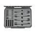 SKB - iSeries 3i-1813-7 - Valise étanche - Noir - Compartiment huit microphones sans fil
