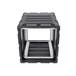 SKB - 3RS Series - Rack Anti-Choc Non-Amovible 11U - Noir - 24 pouces de profondeur