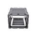 SKB - 3RS Series - Rack Anti-Choc Non-Amovible 7U - Noir - 24 pouces de profondeur