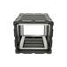 SKB - 3RS Series - Rack Anti-Choc Non-Amovible 9U - Noir - 24 pouces de profondeur