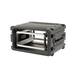 SKB - rSeries Shock Rack - Rack Anti-Choc 4U à Roulettes - Noir - 20 pouces de profondeur - avec Roulettes