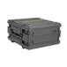 SKB - rSeries Shock Rack - Rack Anti-Choc 4U à Roulettes - Noir - 20 pouces de profondeur - avec Roulettes