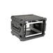 SKB - rSeries - Rack Anti-Choc 6U à Roulettes - Noir - 20 pouces de profondeur - avec Roulettes