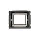 SKB - rSeries - Rack Anti-Choc 8U à Roulettes - Noir - 20 pouces de profondeur - avec Roulettes