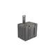 SKB - rSeries - Rack Anti-Choc 8U à Roulettes - Noir - 20 pouces de profondeur - avec Roulettes