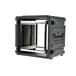SKB - rSeries - Rack Anti-Choc 10U à Roulettes - Noir - 20 pouces de profondeur - avec Roulettes