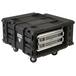 SKB - rSeries - Rack Anti-Choc 4U - Noir - 24 pouces de profondeur - avec Roulettes
