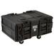 SKB - rSeries - Rack Anti-Choc 4U - Noir - 24 pouces de profondeur - avec Roulettes