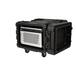 SKB - rSeries - Rack Anti-Choc 6U - Noir - 24 pouces de profondeur - avec Roulettes