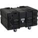 SKB - rSeries - Rack Anti-Choc 6U - Noir - 24 pouces de profondeur - avec Roulettes