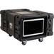 SKB - rSeries - Rack Anti-Choc 6U - Noir - 30 pouces de profondeur - avec Roulettes