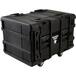 SKB - rSeries - Rack Anti-Choc 8U - Noir - 24 pouces de profondeur - avec Roulettes