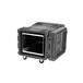 SKB - rSeries - Rack Anti-Choc 8U - Noir - 30 pouces de profondeur - avec Roulettes